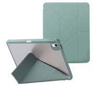 imoshion Bibliothèque Origami pour l'Apple iPad Pro 11 (2018 - 2022) / Air 5 (2022) / Air 4 (2020) - Vert foncé