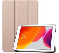 imoshion Bibliothèque pliante pour Apple iPad 9 (2021) 10,2 pouces / iPad 8 (2020) 10,2 pouces / iPad 7 (2019) 10,2 pouces - Rosé Goud