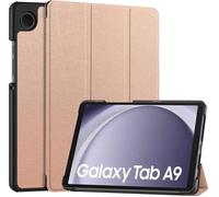 imoshion Bibliothèque pliante pour la Samsung Galaxy Tab A9 8,7 pouces - Rose Gold