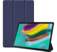 imoshion Bibliothèque pliante pour la Samsung Galaxy Tab S5e - Bleu foncé
