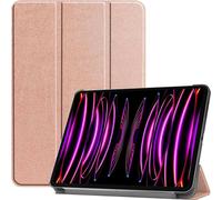 imoshion imoshion Coque tablette Trifold iPad Pro 12.9 (2018/2020/2021/2022) Rose Doré Rose dorée