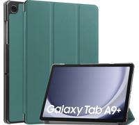 imoshion Bibliothèque pliante pour Samsung Galaxy Tab A9 Plus - Vert foncé