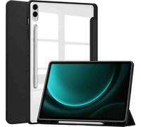 imoshion Coque tablette rigide Trifold pour Samsung Tab S10 Plus / Tab S9 FE Plus / Tab S9 Plus 12.4 pouces - Noir
