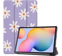 imoshion Bibliothèque Trifold Design pour le Samsung Galaxy Tab S6 Lite (2020/2022/2024) - Flower Distance
