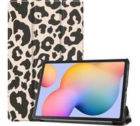 imoshion Bibliothèque Trifold Design pour le Samsung Galaxy Tab S6 Lite (2020/2022/2024) - Leopard
