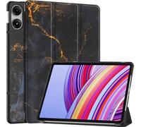 imoshion Bibliothèque Trifold Design pour le Xiaomi Redmi Pad Pro / POCO Pad - Noir Marbre