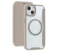 imoshion Bookcase transparente avec MagSafe pour Apple iPhone 14 / 13 - Beige