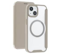 imoshion imoshion Bookcase Transparente avec MagSafe pour iPhone 15 Beige Beige