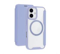 imoshion Bookcase transparente avec MagSafe pour Apple iPhone 16 - Lilas