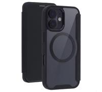 imoshion Bookcase transparente avec MagSafe pour Apple iPhone 16 - Noir