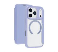 imoshion Bookcase transparente avec MagSafe pour Apple iPhone 17 Pro Max - Lilas