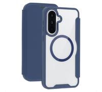 imoshion imoshion Bookcase Transparente avec MagSafe pour Samsung Galaxy A37 (5G) Bleu Bleu
