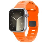 imoshion Bracelet Active Sport en silicone pour Apple Watch Series 1 t/m 9 / SE (38/40/41 mm) | Series 10 / 11 (42 mm) - Orange