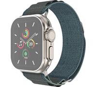 imoshion Bracelet alpin en nylon pour l'Apple Watch Series 1 à 10 / SE / Ultra (2) (44/45/46/49 mm) - Bleu