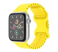 imoshion Bracelet Athletic en silicone pour Apple Watch Series 1 t/m 11 / SE / Ultra (44/45/46/49 mm) - Jaune
