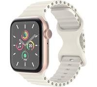 imoshion Bracelet athlétique en silicone pour Apple Watch Series 1 à 9 / SE (38/40/41 mm) | Series 10 (42 mm) - Starlight