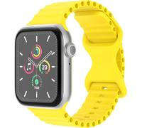 imoshion Bracelet athlétique en silicone pour Apple Watch Series 1 à 9 / SE (38/40/41 mm) | Series 10 (42 mm) - Jaune