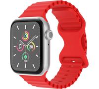 imoshion Bracelet athlétique en silicone pour l'Apple Watch Series 1 à 10 / SE / Ultra (2) (44/45/46/49 mm) - Rouge