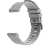 imoshion Bracelet de sport en silicone avec boucle - Connecteur universel 22 mm - Gris