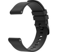 imoshion Bracelet de sport en silicone avec boucle - Connecteur universel 22 mm - Noir