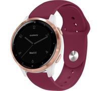 imoshion Bracelet de sport en silicone - Connecteur universel 18 mm - Bordeaux