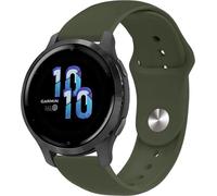 imoshion Bracelet de sport en silicone - Connecteur universel 22 mm - Vert olive