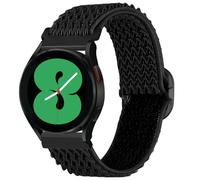 Bracelet Textile Noir pour Amazfit BIP U Pro, GTR (42mm), GTS et Garmin Forerunner 55/645/Venu - IMOSHION