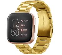 imoshion Bracelet en acier pour Fitbit Versa / Versa 2 / Versa Lite - Doré