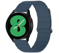 imoshion Bracelet en cuir magnétique - Connexion universelle 20 mm - Bleu