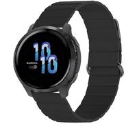 imoshion Bracelet en cuir magnétique - Connexion universelle 22 mm - Noir