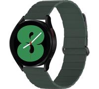 imoshion Bracelet en cuir magnétique pour la Samsung Galaxy Watch 7 (40/44 mm) - Vert