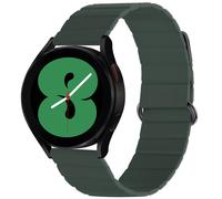 imoshion Bracelet en cuir magnétique pour Samsung Galaxy Watch 7 (40/44mm) - Vert