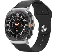 imoshion Bracelet en cuir pour la Samsung Galaxy Watch Ultra (2024/2025) - Noir
