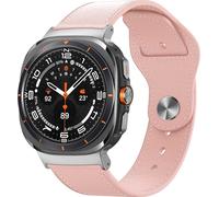 imoshion Bracelet en cuir pour la Samsung Galaxy Watch Ultra (2024/2025) - Rose