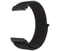 imoshion Bracelet en nylon avec fermeture velcro - Connexion universelle 20 mm - Noir