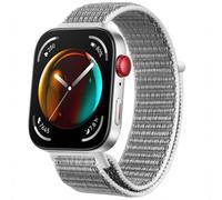 imoshion imoshion Bracelet en nylon Huawei Watch Fit 4 / 4 Pro Seashell Gris