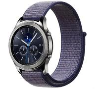 imoshion Bracelet en nylon pour Samsung Galaxy Watch 3 (45 mm) / Watch (46 mm) / Gear S3 Frontier / Gear S3 Classic (22 mm) - Violet