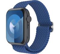 imoshion imoshion Bracelet tissé en nylon Watch Series 1 á 10 / SE / Ultra (2) (44/45/46/49 mm) Bleu Foncé Bleu foncé