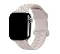 imoshion Bracelet en silicone imprimé léopard pour Apple Watch Series 1 - 9 / SE (38/40/41 mm) | Series 10 / 11 (42 mm) - Lumière stellaire