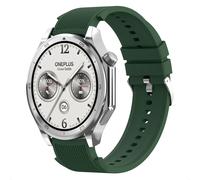 imoshion Bracelet en silicone pour la OnePlus Watch 3 / 2 / 2R / Oppo Watch X2 / X - Vert foncé