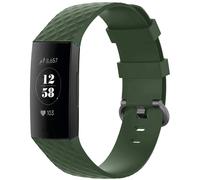 imoshion Bracelet en silicone pour le Fitbit Charge 3 / 4 - Vert foncé