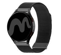 imoshion Bracelet magnétique milanais - Connexion universelle 22 mm - Noir