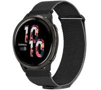 imoshion Bracelet magnétique milanais - Connexion universelle 22 mm - Taille M - Noir