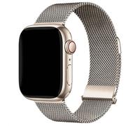 imoshion Bracelet magnétique milanais pour Apple Watch | 38/40/41/42 mm - Starlight