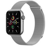 imoshion Bracelet magnétique milanais pour Apple Watch | 44/45/46/49 mm - Taille M - Argent