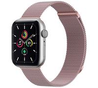 imoshion Bracelet magnétique milanais pour Apple Watch | 44/45/46/49 mm - Taille M - Rose