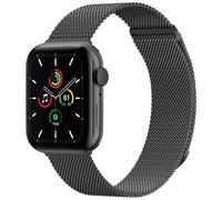 imoshion Bracelet magnétique milanais pour Apple Watch | 44/45/46/49 mm - Taille S - Noir