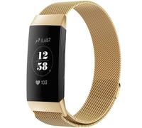 imoshion Bracelet magnétique milanais pour Fitbit Charge 3 / 4 - Doré