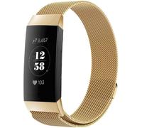imoshion Bracelet magnétique milanais pour Fitbit Charge 3 / 4 - Or