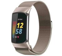 imoshion Bracelet magnétique milanais pour Fitbit Charge 5 - Taille S - Starlight
